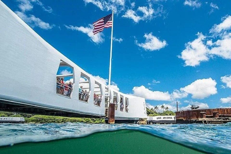 Honolulu: Pearl Harbor USS Arizona Memorial Tour - The Boat Ride to the USS Arizona Memorial: The View That Changes Perspective