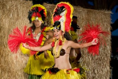 Maui Nui Luau at the Sheraton Maui Resort & Spa - Black Rock at Ka’anapali: The View and the Possible Cliff-Diver Moment