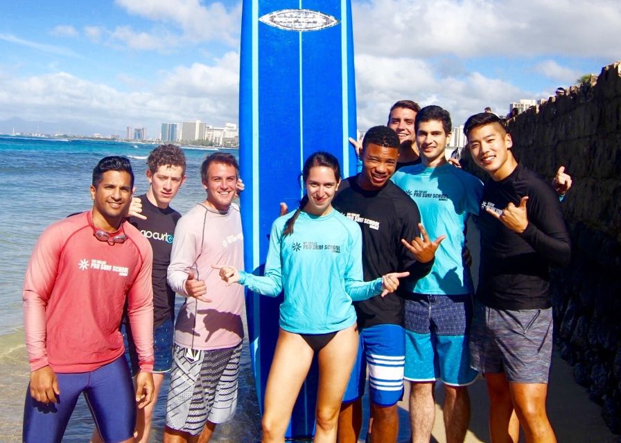 Oahu: Waikiki 2-Hour Beginner Group Surf Lesson - In the water with current pros: coaching that gets you standing