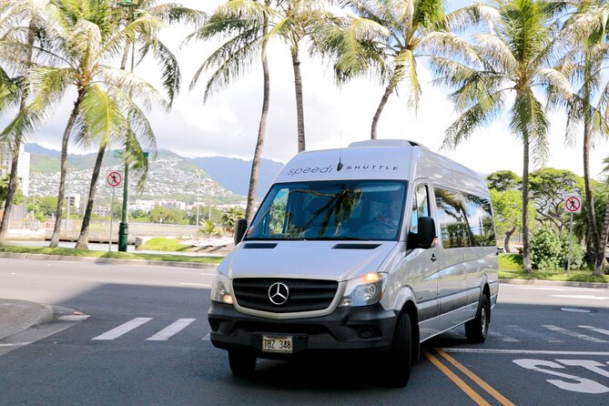 Shared Departure Transfer: Hotel to Maui Kahului Airport - The Mercedes Shuttle Ride: Comfort, AC, and Shared-Space Reality